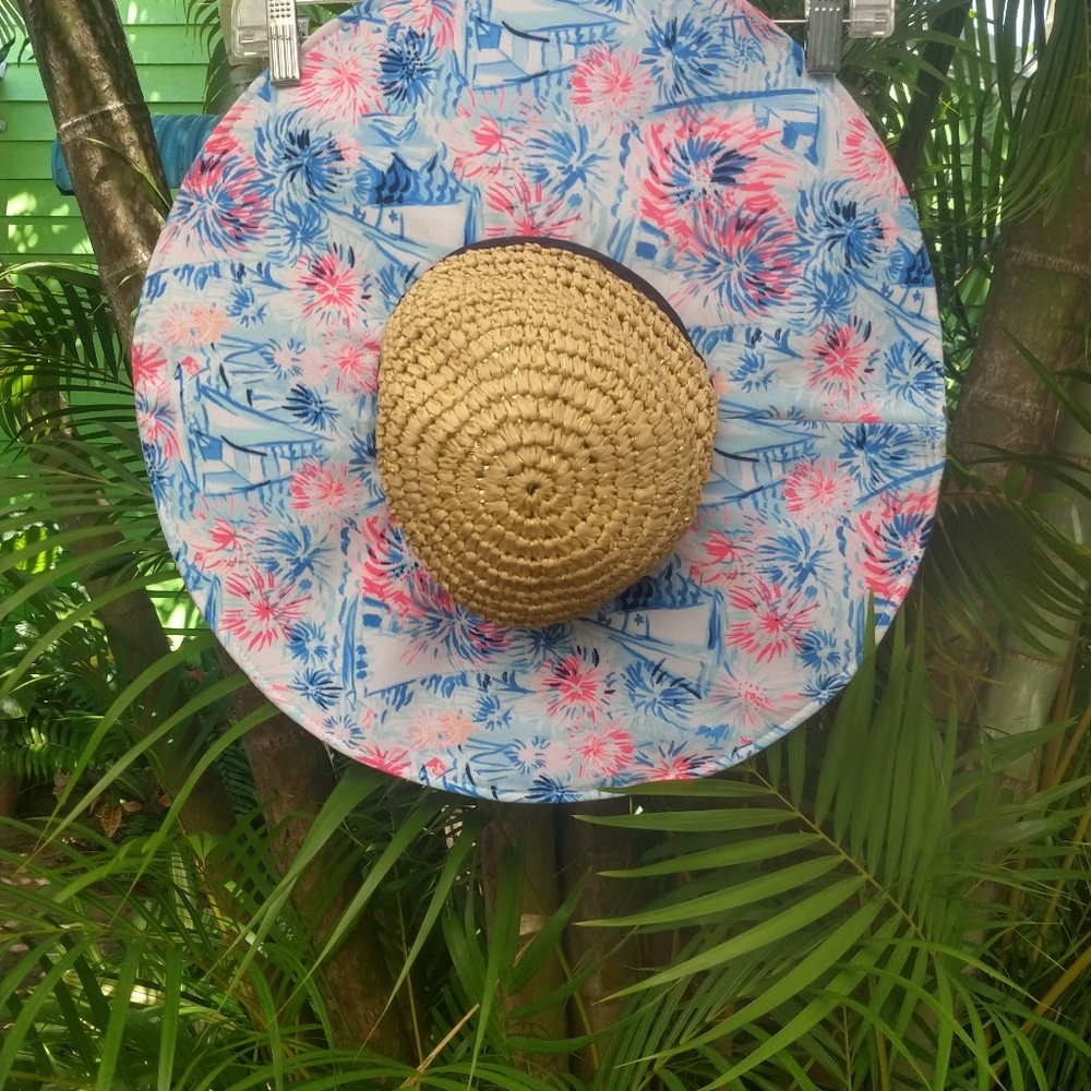 🌴Lilly Pulitzer Floppy Sun Hat🌞